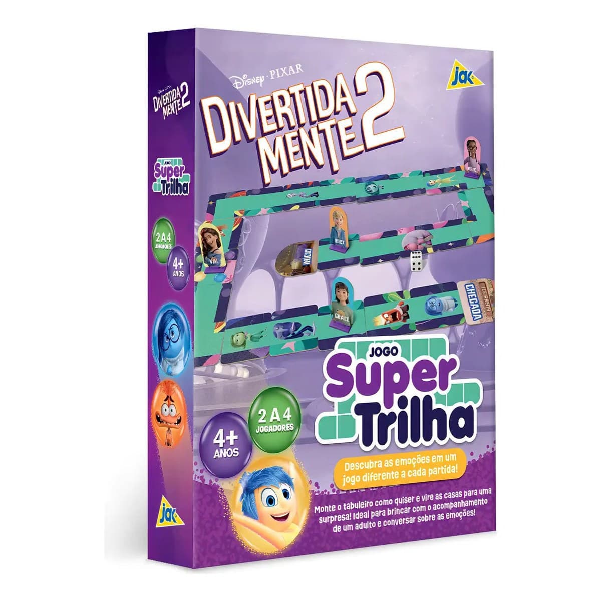 Disney - Divertida Mente 2: Jogo Super Trilha